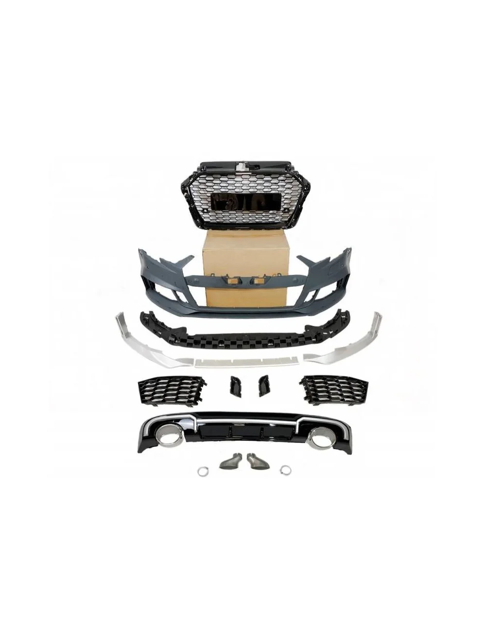 KIT ESTETICI AUDI A3 SPORTBACK 2016-2019 LOOK RS3