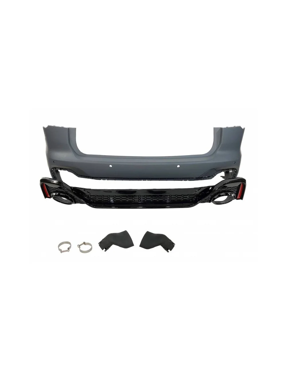 PARAURTI POSTERIORE AUDI A6 C8 AVANT LOOK RS6