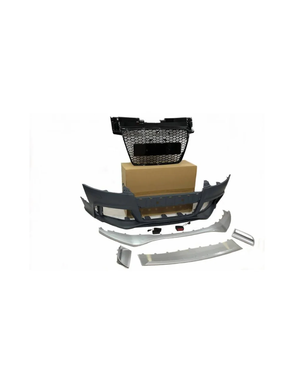 PARAURTI ANTERIORE IN ABS COMPLETO AUDI TT 8J LOOK RS