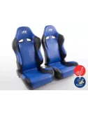 SEDILI SPORTIVI SEDILI SEMIGUSCIO AUTO SET COMFORT CON RISCALDAMENTO SEDILE + FUNZIONE MASSAGGIO