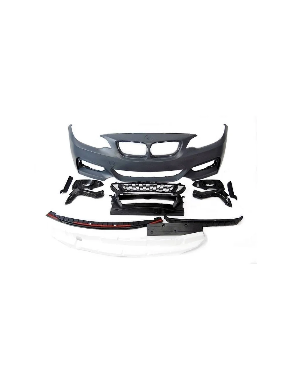 PARAURTI ANTERIORE BMW F22 / F23 LOOK M PERFORMANCE ABS