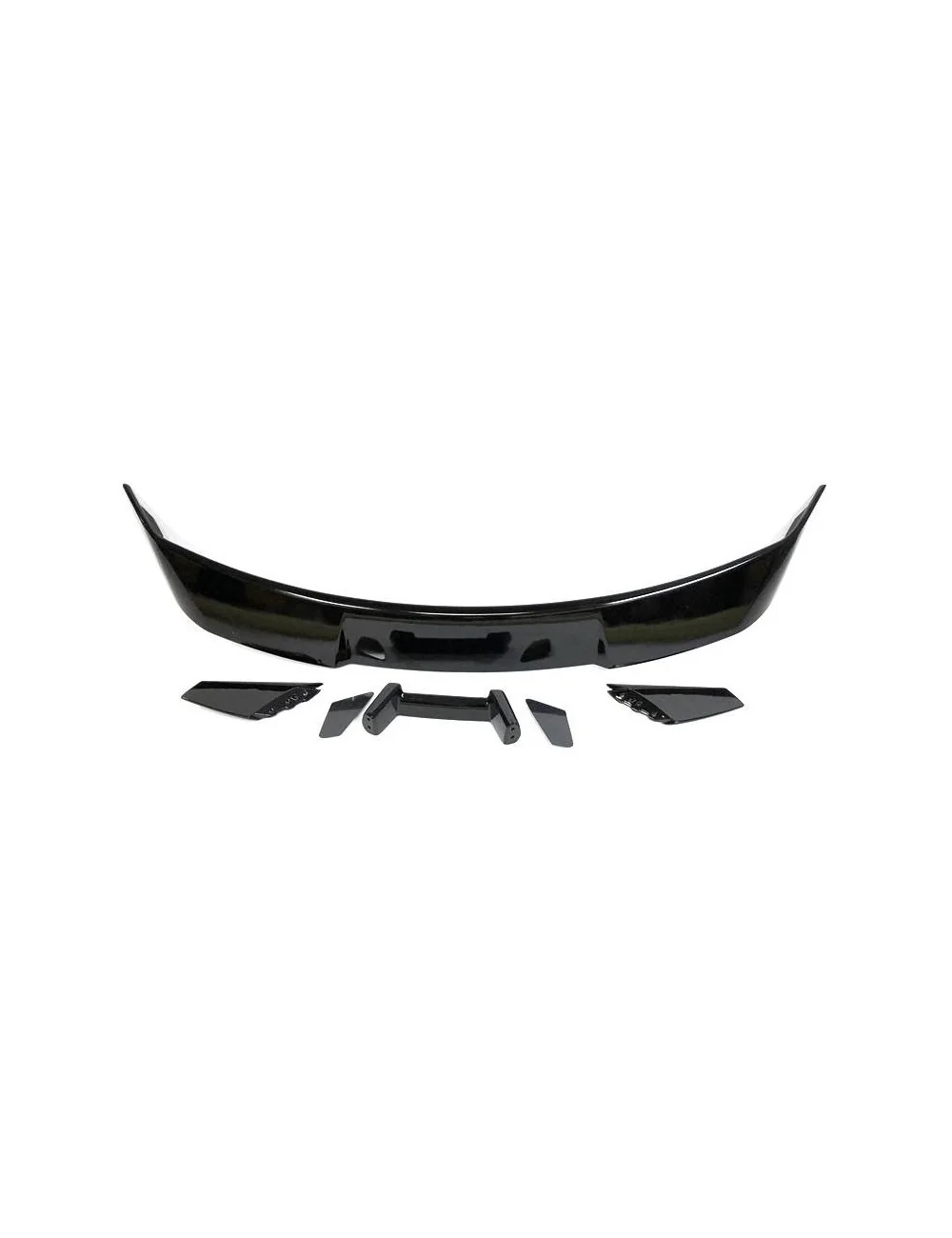 SPOILER FORD MUSTANG 15-19 LOOK GT500 NERO LUCIDO