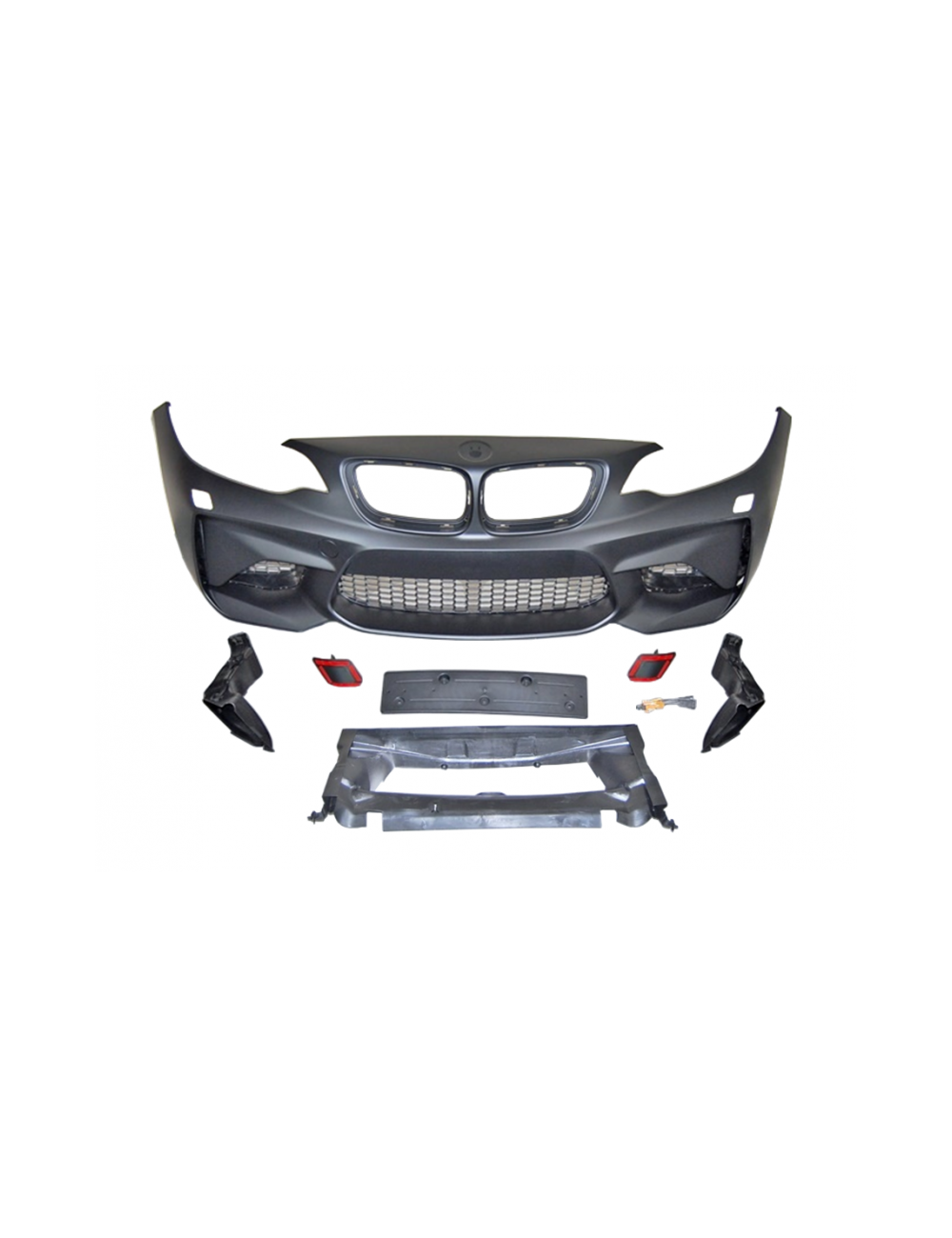 Paraurti Anteriore BMW F22 / F23 2013-2019 Look M2 ABS