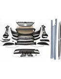 KIT ESTETICI + MINIGONNE MERCEDES W205 2014-2018 4P / SW LOOK C63