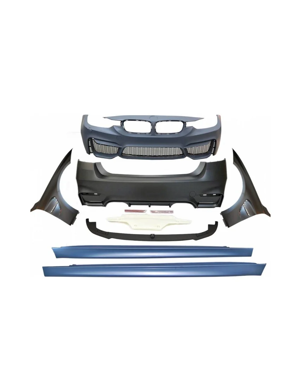 KIT ESTETICI BMW F30 LOOK M4 PARAFANGHI