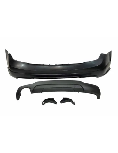 PARAURTI POSTERIORE MERCEDES W204 07-13 2-4P 1 SCARICO LOOK AMG ABS