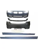 KIT ESTETICI BMW F30 LOOK M4 FRONT SPLITTER E MINIGONNE