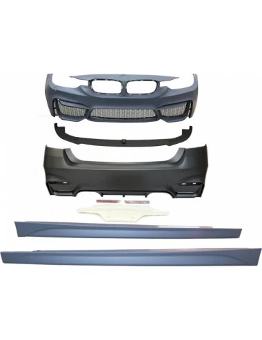 KIT ESTETICI BMW F30 LOOK M4 FRONT SPLITTER E MINIGONNE