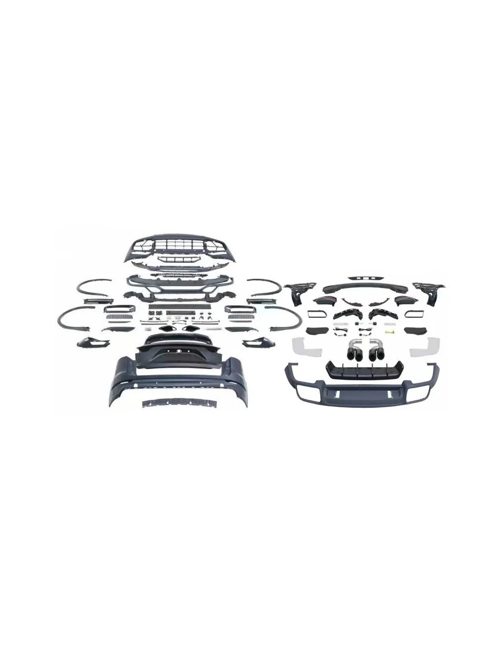KIT ESTETICI PORSCHE CAYENNE 958.1 2011-2014 LOOK 2022