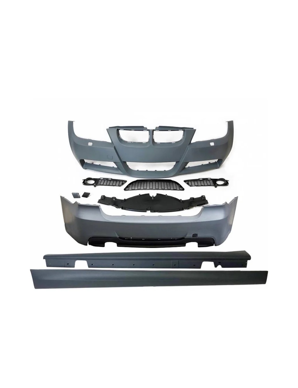 KIT ESTETICI BMW E90 2005-2008 M-TECH 2 ESCARICO ABS