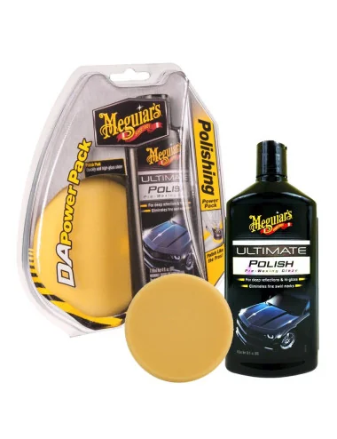 MEGUIARS Kit tampone Meguiars DA Power system Ultimate Polishing Pack