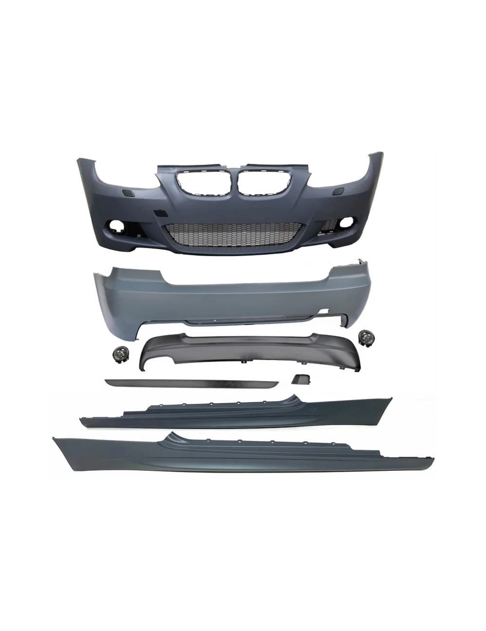 KIT ESTETICI BMW E92 / E93 06-09 LOOK M-TECH FENDINEBBIA