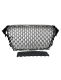 SPORT GRILLE AUDI A4 2013-2016 LOOK RS BLACK CHROMED