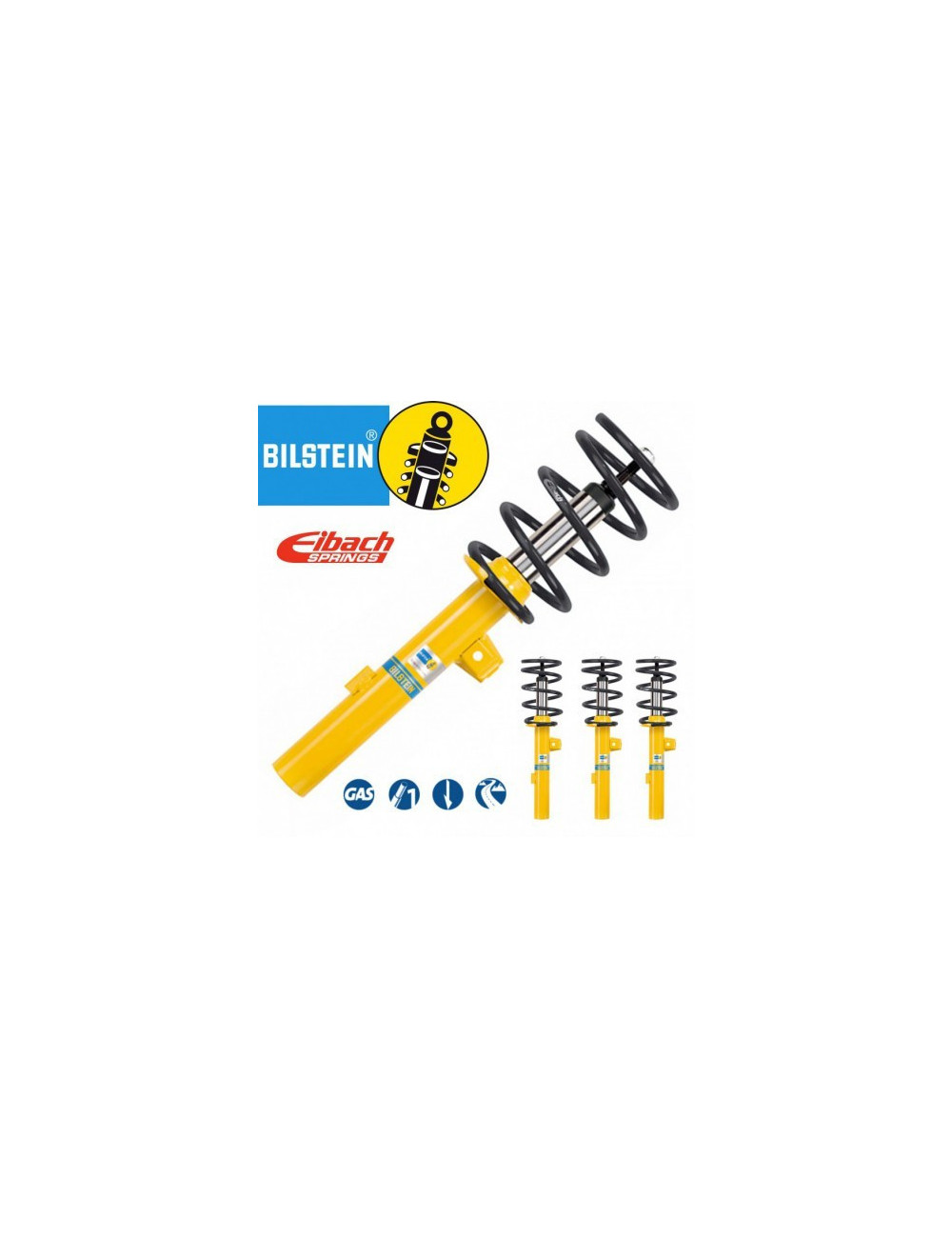 BILSTEIN B12 ASSETTO SPORTIVO COMPLETO DI MOLLE PER FIAT 124 ABARTH