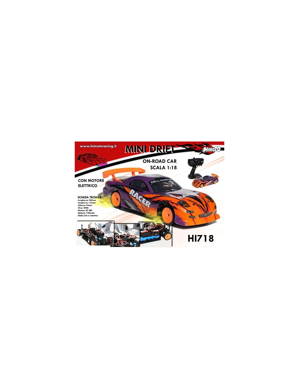 E18XTTruggy W/2.4G Remote Brushless Version