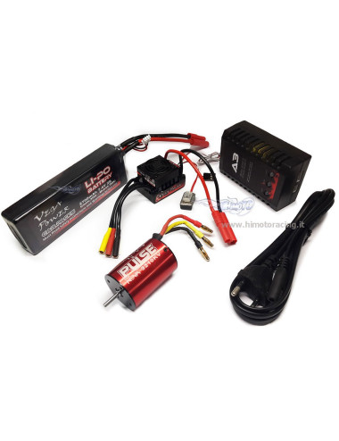 HIMOTO KIT ELETTRONICA COMPLETA BRUSHLESS 1/10 HIMOTO