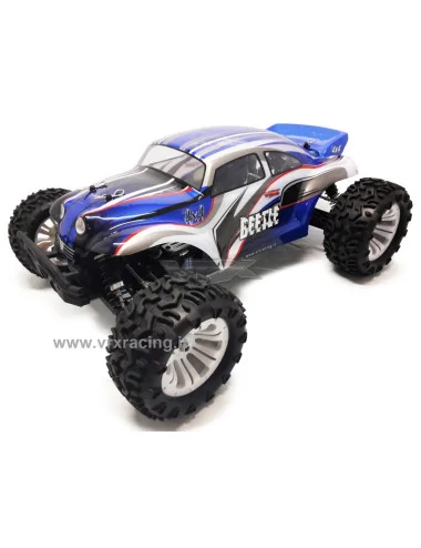 Maggiolino 1/10 Off road con Motore a scoppio GO.18 a 2 Marce Radio 2.4 GHz 4WD RTR RH1002MG VRX