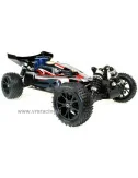 Buggy Spirit N2 1/10 Off road con Motore a Scoppio GO.18 a 2 Marce Radio 2.4GHz 4WD RTR RH1007 VRX