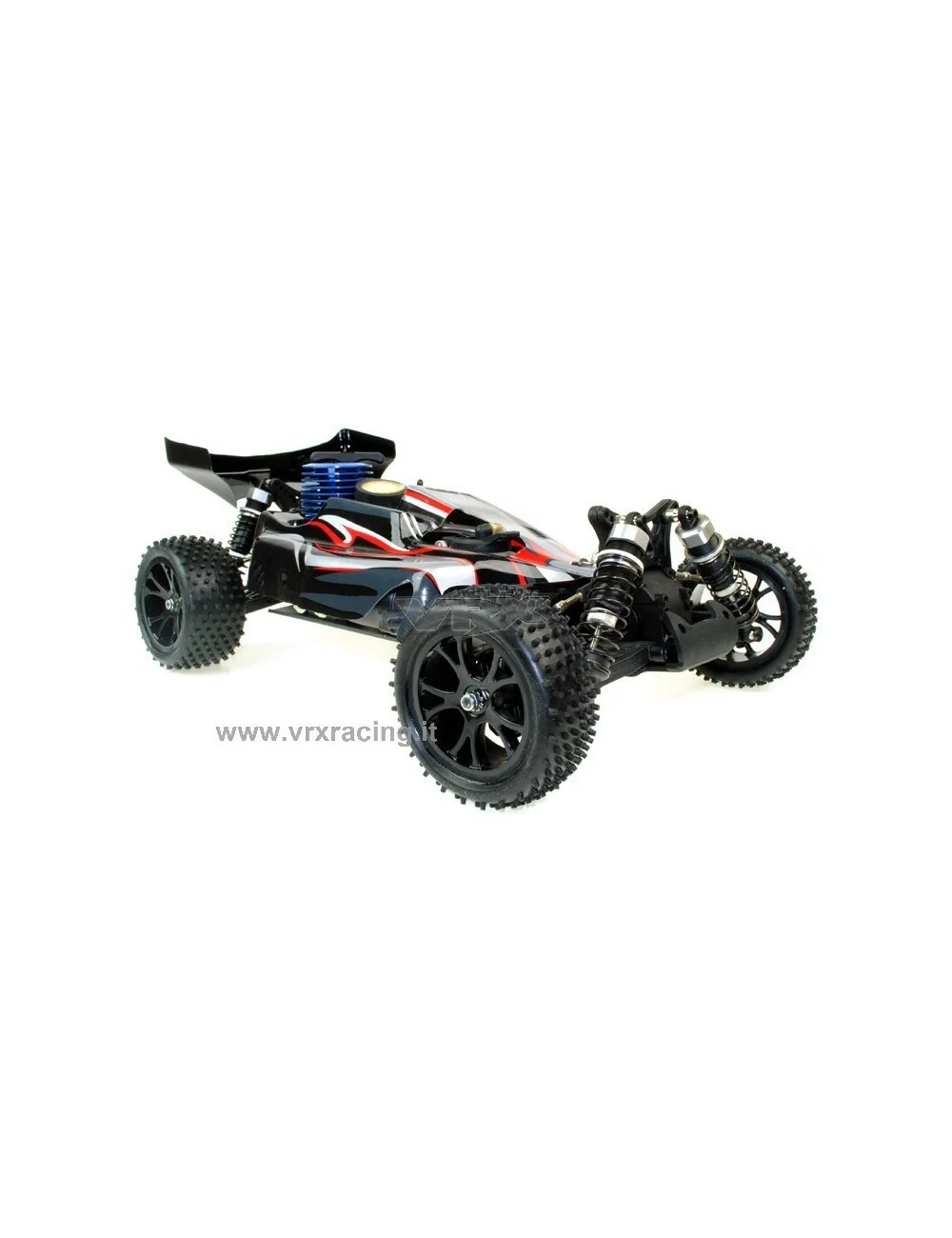 Buggy Spirit N2 1/10 Off road con Motore a Scoppio GO.18 a 2 Marce Radio 2.4GHz 4WD RTR RH1007 VRX