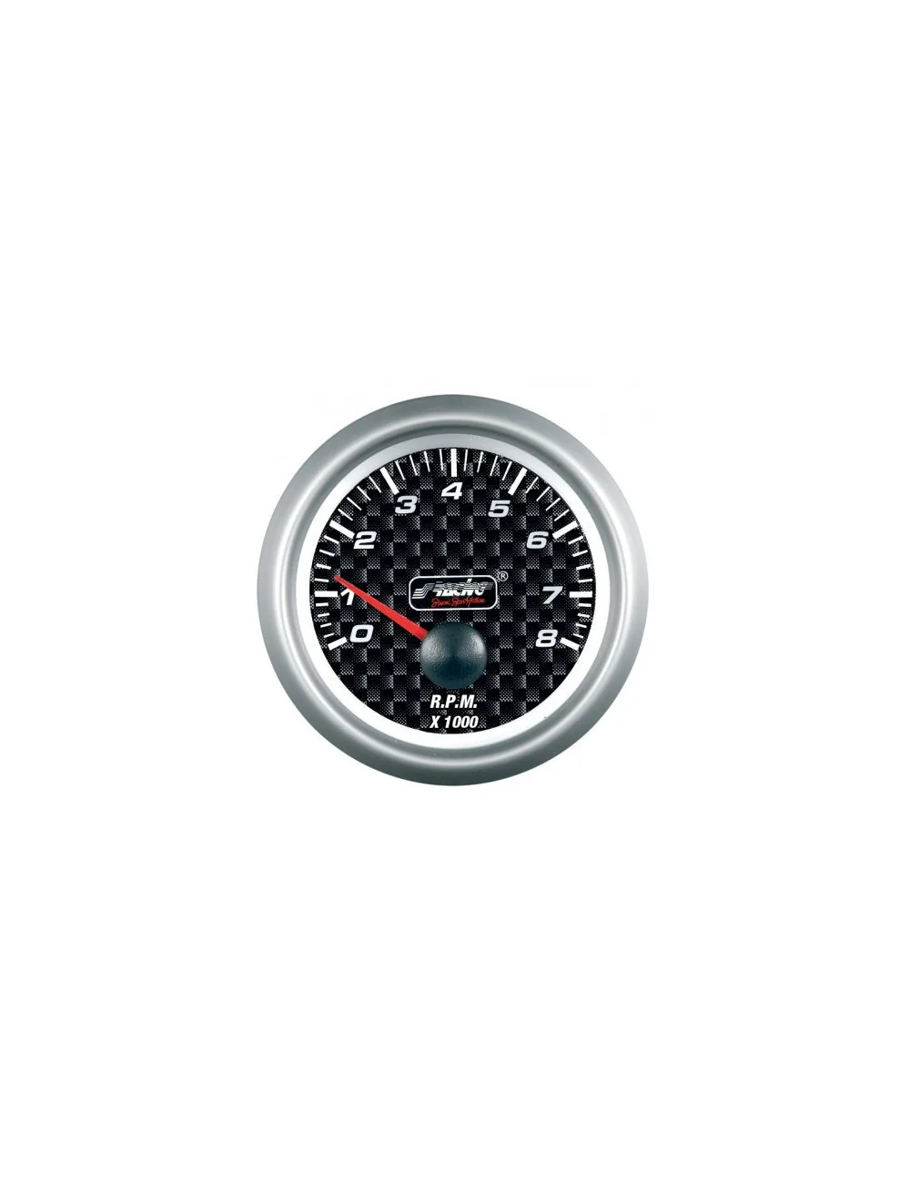 SIMONI RACING MANOMETRO Contagiri 0-8000 RPM - Carbon look