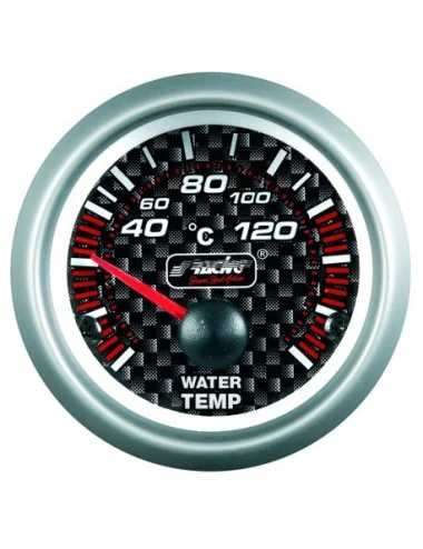 SIMONI RACING MANOMETRO Temperatura acqua - Carbon look