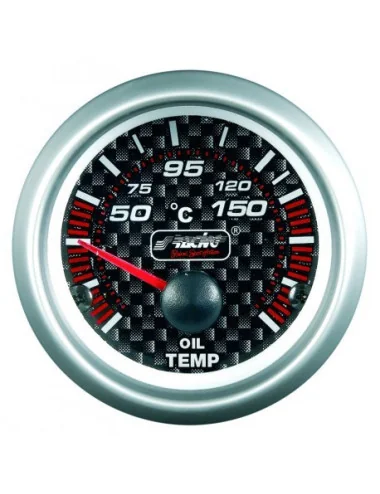 SIMONI RACING MANOMETRO Temperatura dell'olio - Carbon look