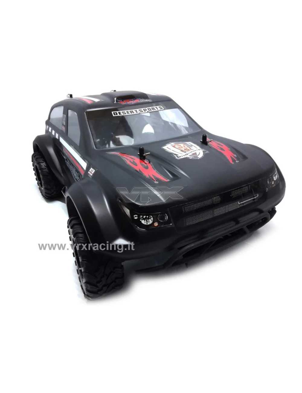 Rattlesnake N2 1/10 Off road con Motore a Scoppio GO.18 a 2 Marce Radio 2.4GHz 4 WD RTR VRX