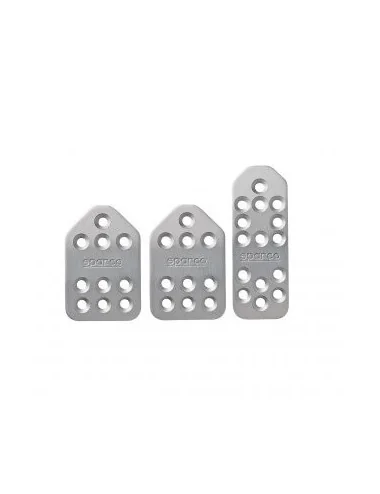 SPARCO PEDALIERA SET 3 PEDALI PIUMA ALLUMINIO 037879BT01