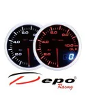 DEPO RACING Manometro Dual View Pressione Olio 0-10 bar DEPO Racing