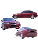 KIT ESTETICO COMPLETO IN VETRORESINA BMW SERIE 3 E36 COUPE' LOOK M