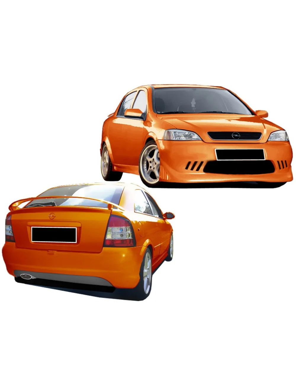 KIT ESTETICO COMPLETO IN VETRORESINA OPEL ASTRA G SPIRIT