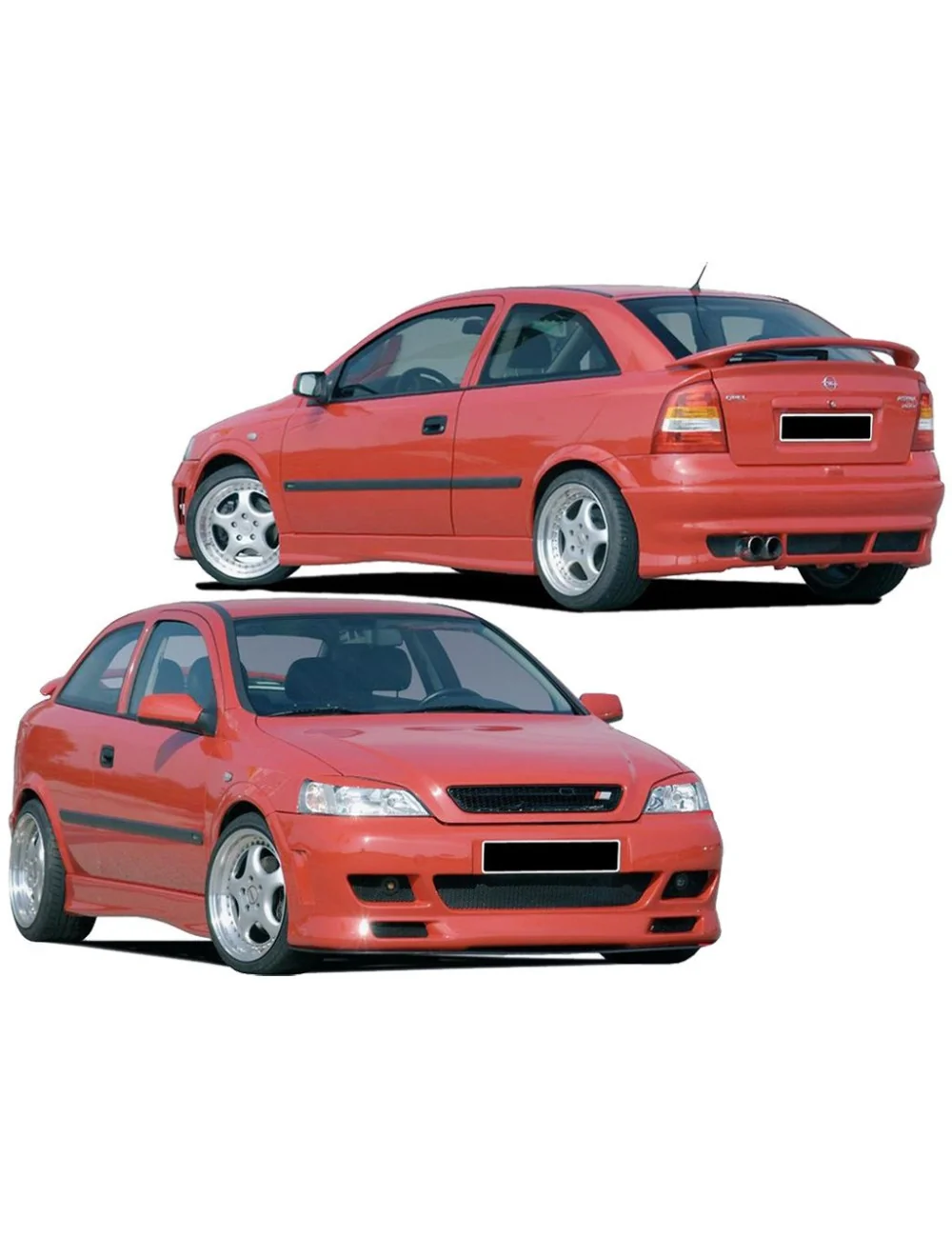 KIT ESTETICO COMPLETO IN VETRORESINA OPEL ASTRA G SPORT