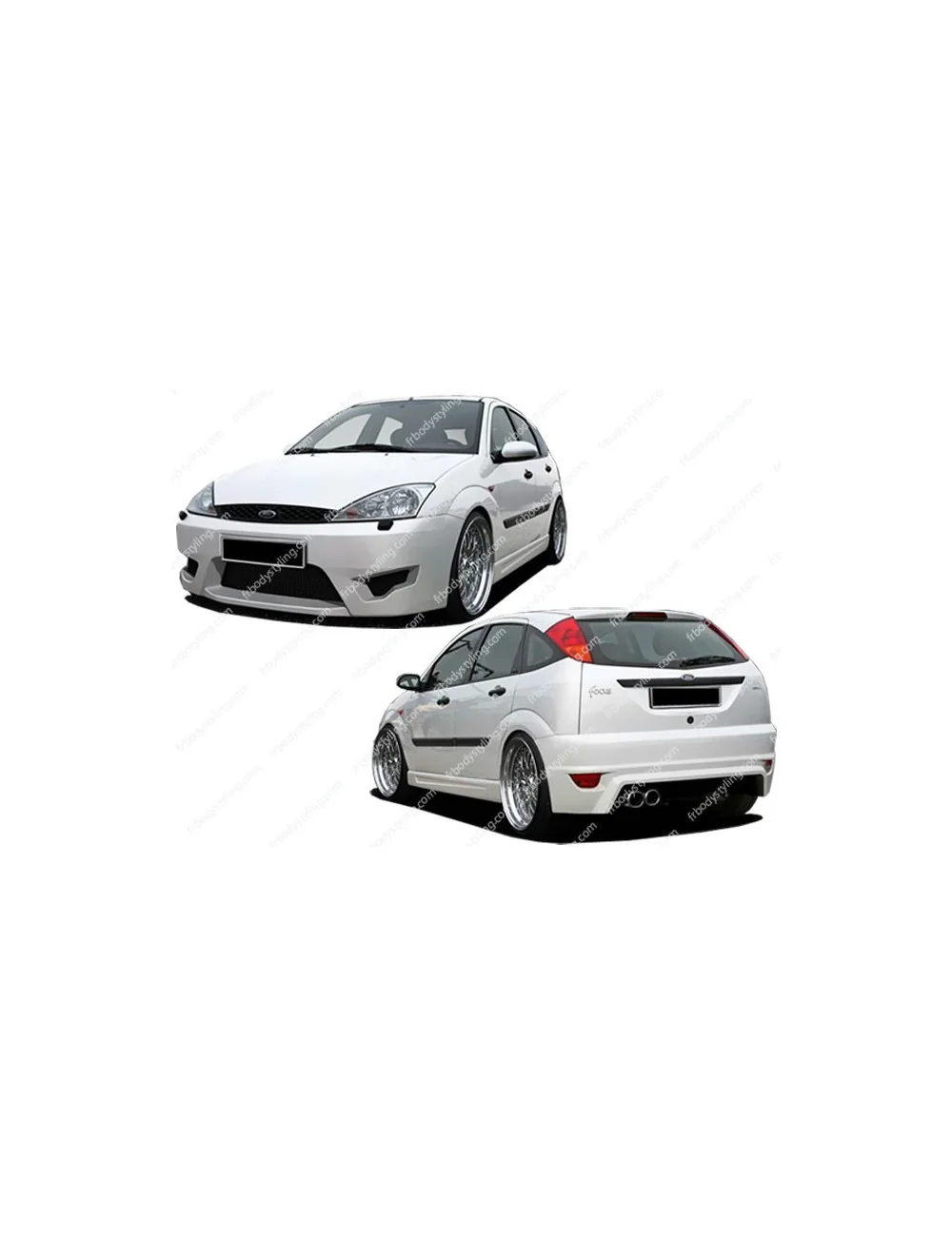 KIT ESTETICO COMPLETO HENDRIX IN VETRORESINA FORD FOCUS DAL 1998