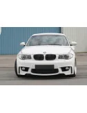 PARAURTI ANTERIORE IN VETRORESINA BMW SERIE 1 E81 E82 E87 E88 LOOK M1