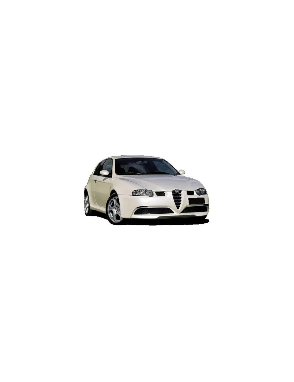 PARAURTI ANTERIORE IN VETRORESINA ALFA ROMEO 147