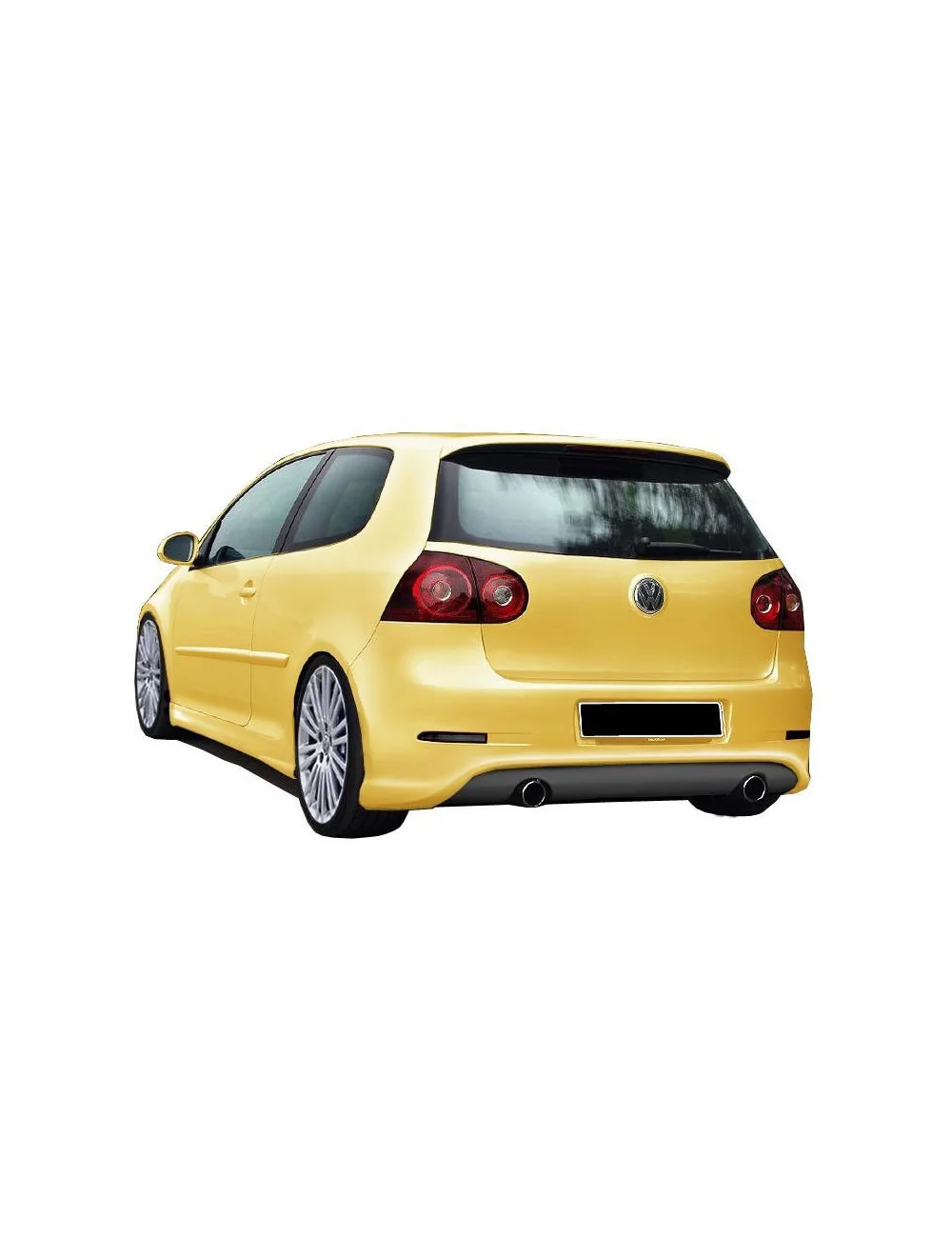 PARAURTI POSTERIORE IN VETRORESINA VOLKSWAGEN GOLF V 5