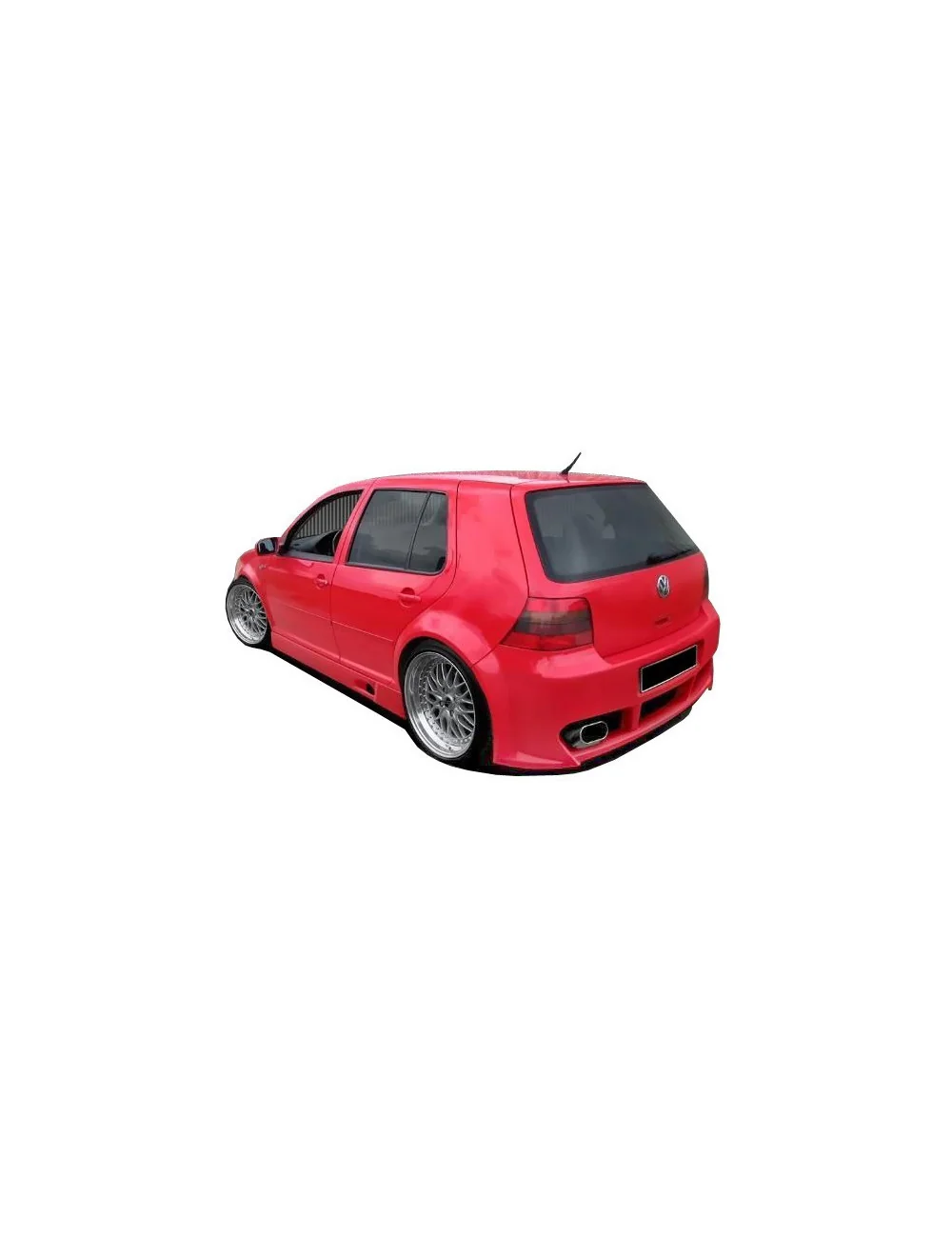 PARAURTI POSTERIORE IN VETRORESINA VOLKSWAGEN GOLF IV 4 EVOLUTION