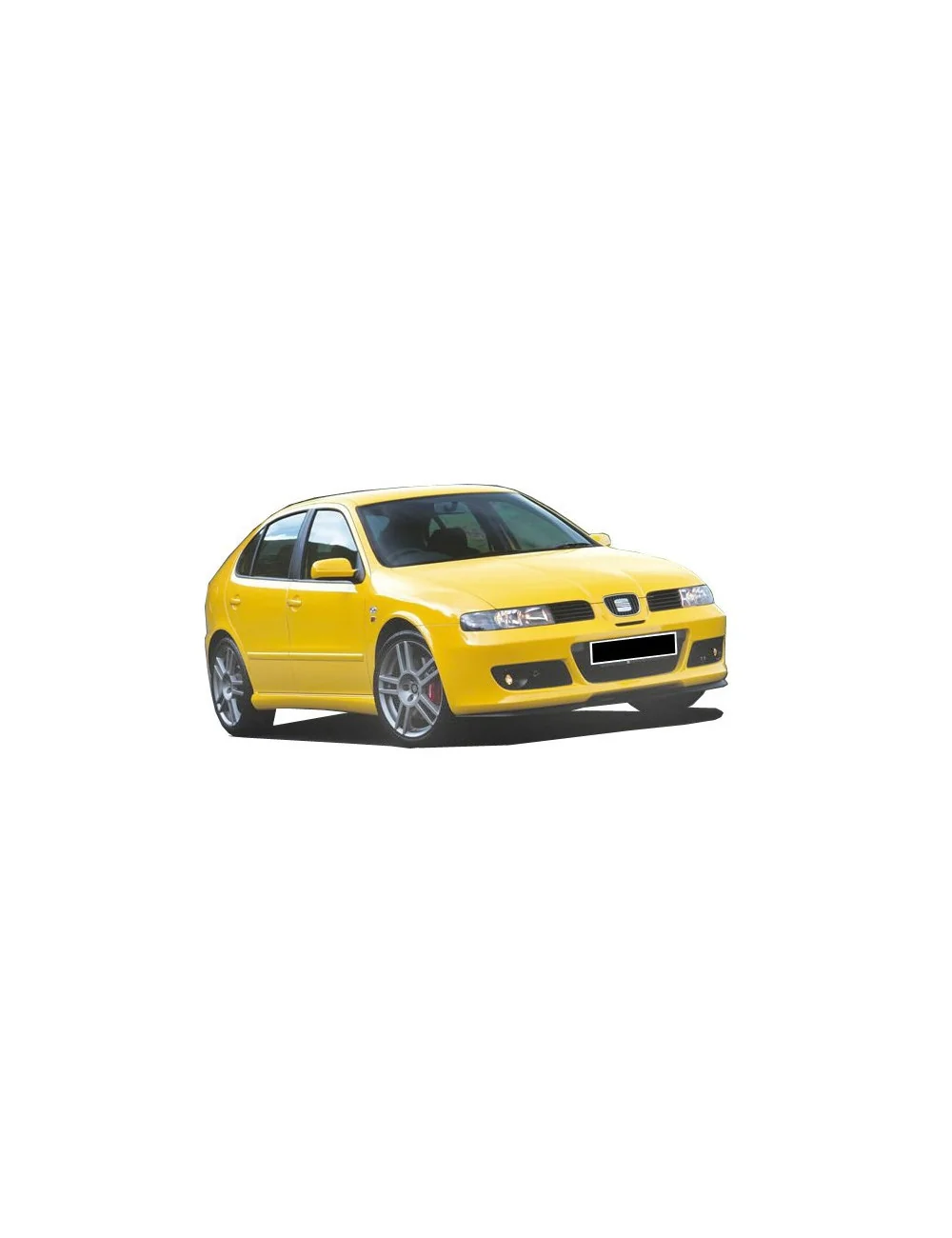 PARAURTI ANTERIORE IN VETRORESINA SEAT LEON 1P DAL 2005 DELUXE