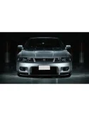 PARAURTI ANTERIORE IN VETRORESINA NISSAN SKYLINE R33 GTS APEX