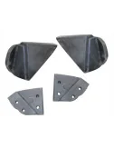 SUPPORTI ALETTONE SPOILER POSTERIORE IN ABS LANCIA DELTA INTEGRALE EVOLUZIONE