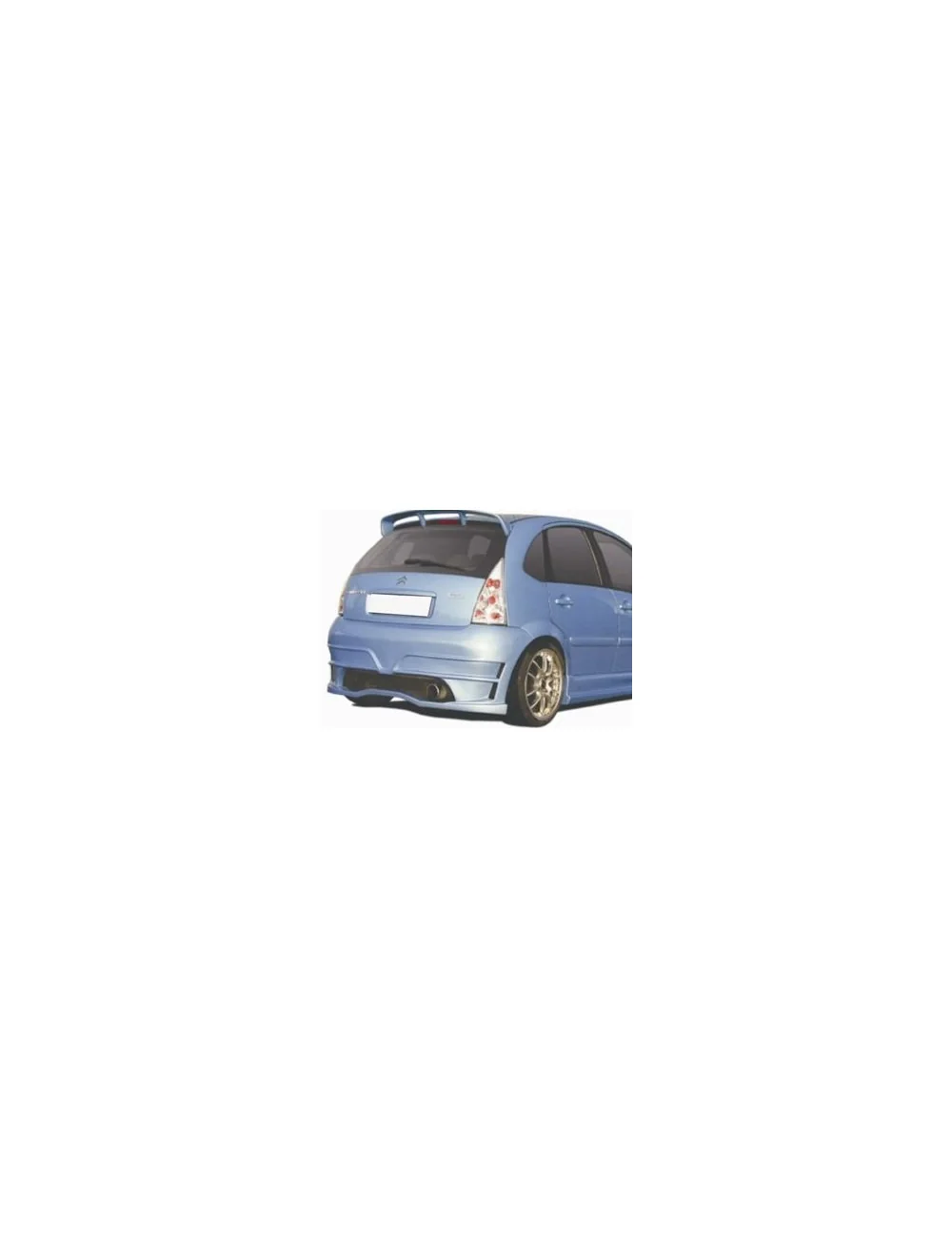 PARAURTI POSTERIORE IN VETRORESINA CITROEN C3
