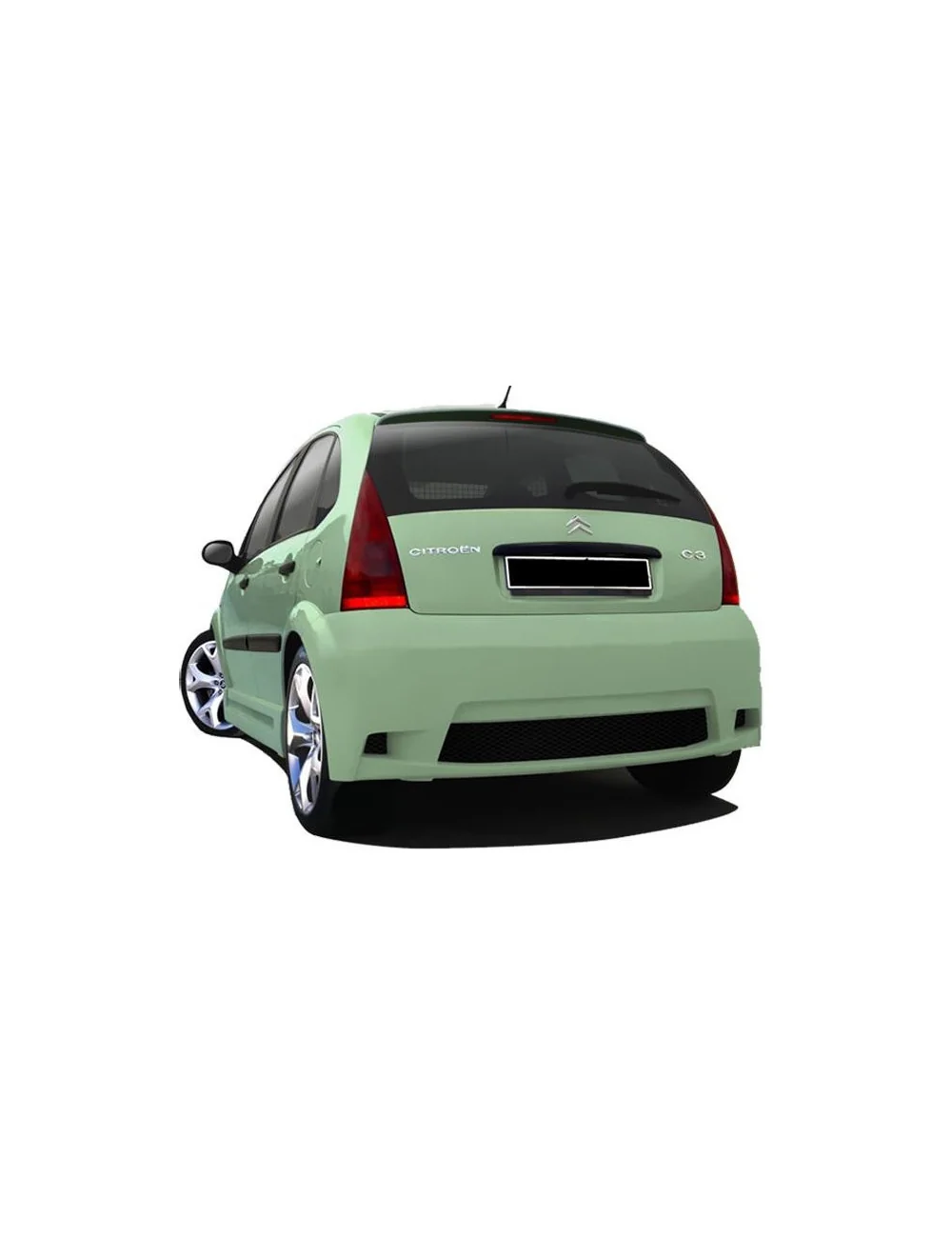 PARAURTI POSTERIORE IN VETRORESINA CITROEN C3 X-PRESSION