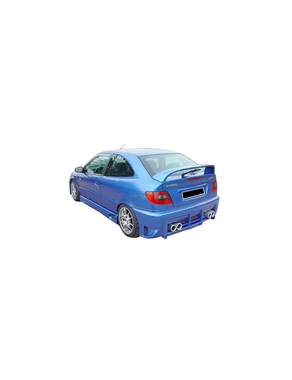 PARAURTI POSTERIORE IN VETRORESINA CITROEN XSARA FIGHTER