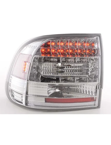 FANALI POSTERIORI A LED SET PORSCHE CAYENNE TIPO 955 02-06 CROMATO