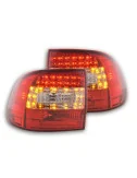 FANALI POSTERIORI LED SET PORSCHE CAYENNE TIPO 955 02-06 TRASPARENTE / ROSSO