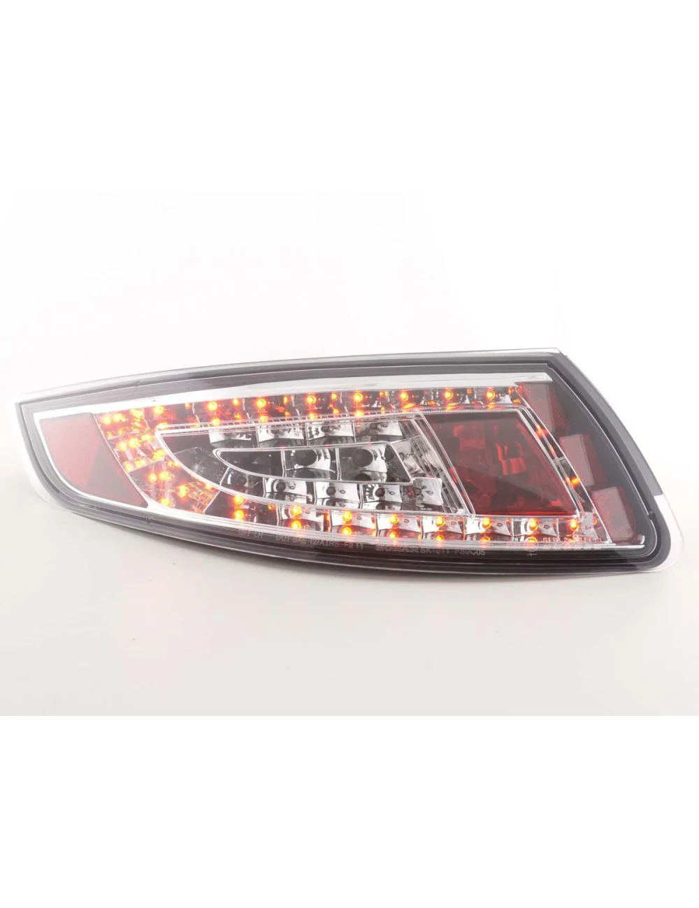 FANALI POSTERIORI A LED SET PORSCHE 911 TIPO 997 05-09 CROMATO