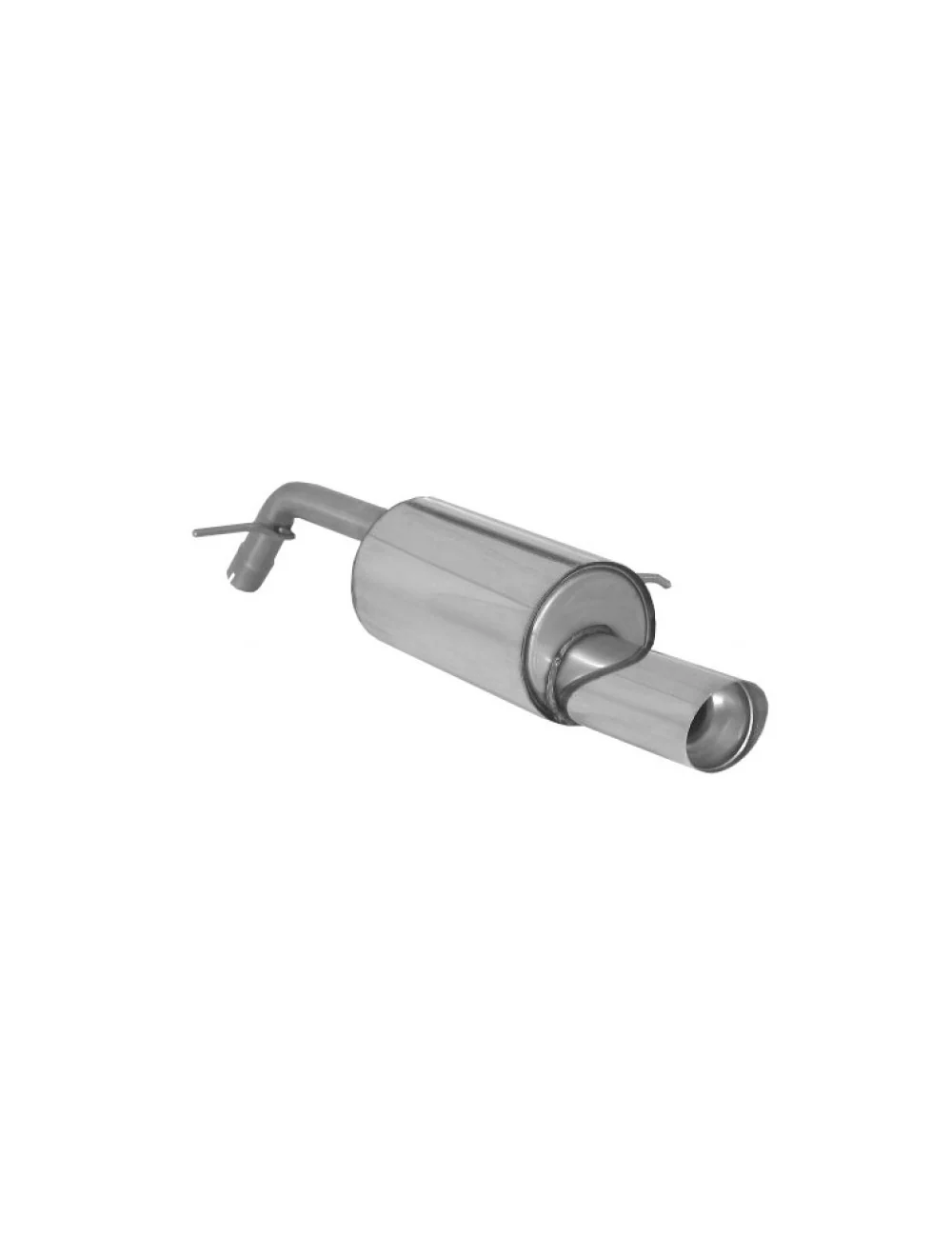 RAGAZZON TERMINALE DI SCARICO SILENZIATO IN ACCIAIO INOX PEUGEOT 207 1.6 THP