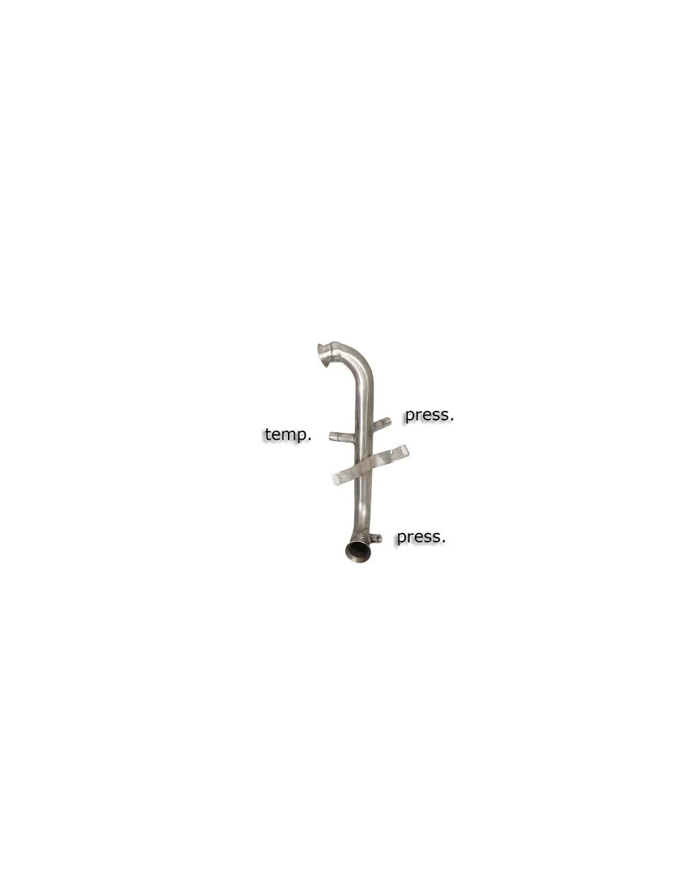 RAGAZZON DOWNPIPE TUBO SOSTITUZIONE CATALIZZATORE IN ACCIAIO INOX MINI R56 / PEUGEOT 308 1.6 HDI