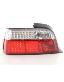 FANALI POSTERIORI A LED BMW SERIE 3 COUPE TIPO E36 91-98 ROSSO / BIANCO