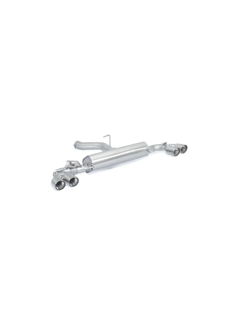 RAGAZZON SILENZIATORE POSTERIORE OMOLOGATO IN ACCIAIO INOX AUDI S1 8X 2.0 TFSI 170KW